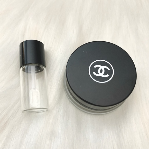 Chanel Cosmetics Reusable Mini Travel Jar & Bottle Logo Containers - Picture 2 of 2